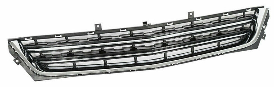 Fit 2014 – 20 Chevy Impala LTZ Front Bumper Lower Grille Chrome Black 23455348