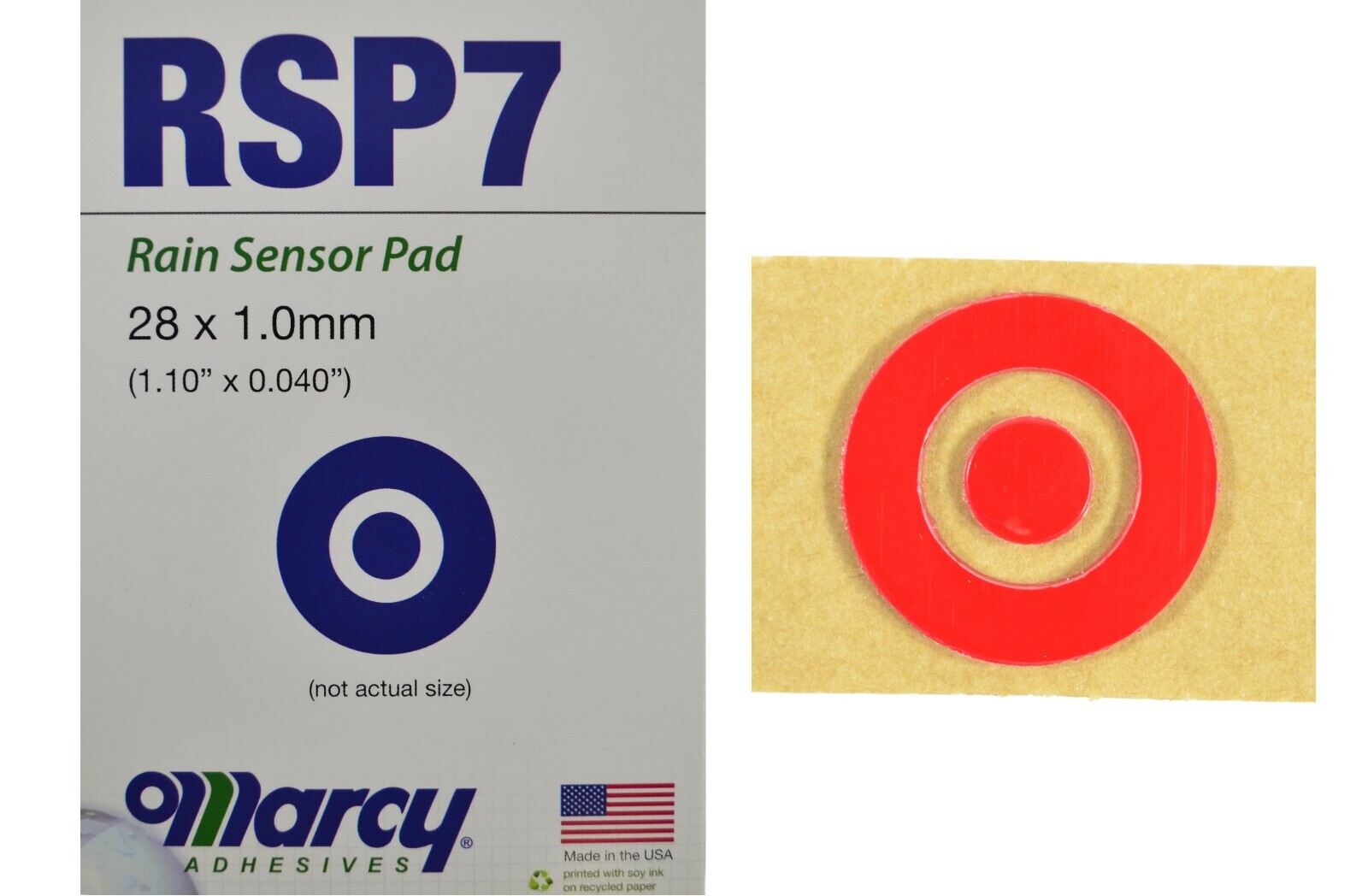 Marcy RSP7 Rain Sensor Pad Only – 28mm x 1mm (Acrylic Adhesive)