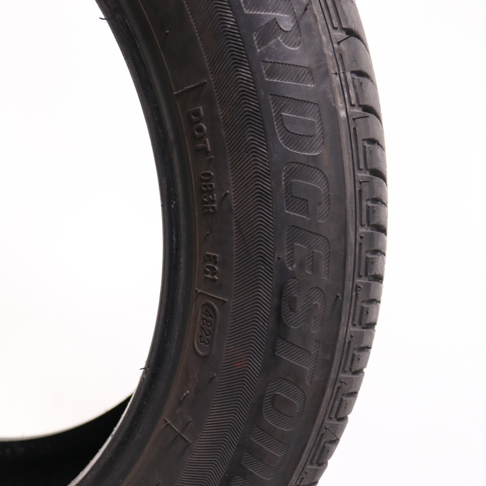 Set of 2 Used 215/55R17 Bridgestone Ecopia EP422 Plus – 94V – 8-8.5/32