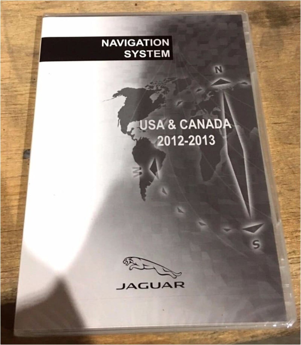 Jaguar XK (2006-14) USA CANADA NAV DVD 2012-2013 C2P14855 6W8310E898BJ