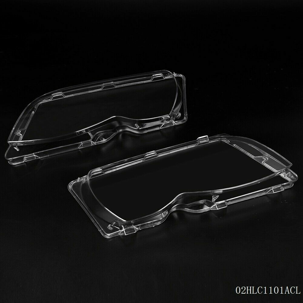 PAIR Fit For BMW 2002 2003 2004 2005 E46 325i 325Xi 330 330Xi 4DR Headlight Lens