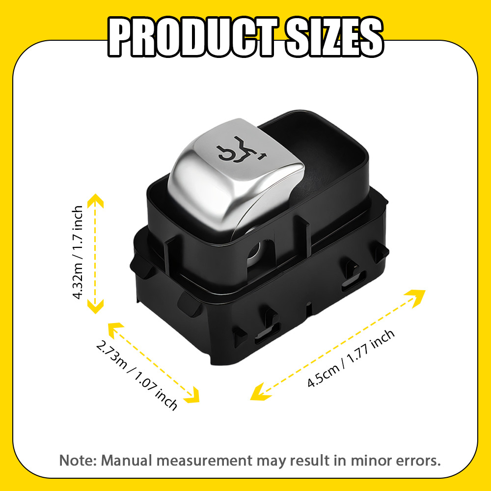 1-10xTrunk Release Button Fit MercedesC300 E300 GLC300 W205 W213 Tailgate Switch