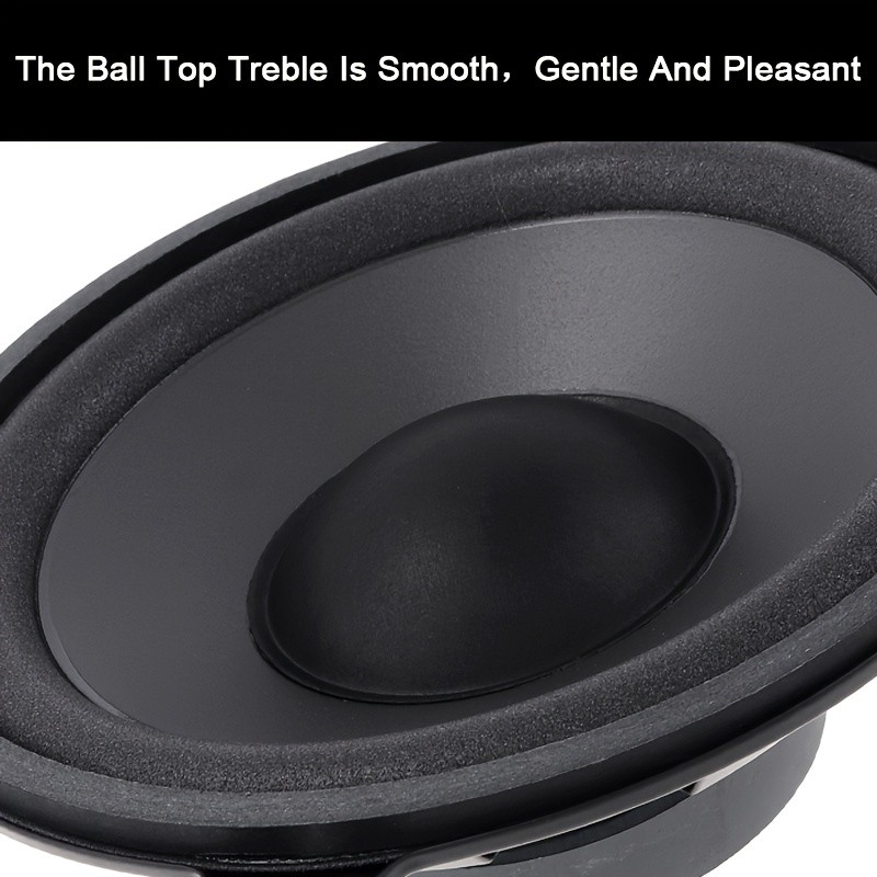 6.5” 2-Way Car Coaxial Audio Speakers Door Loudspeakers HiFi Stereo 50W RMS 4Ω
