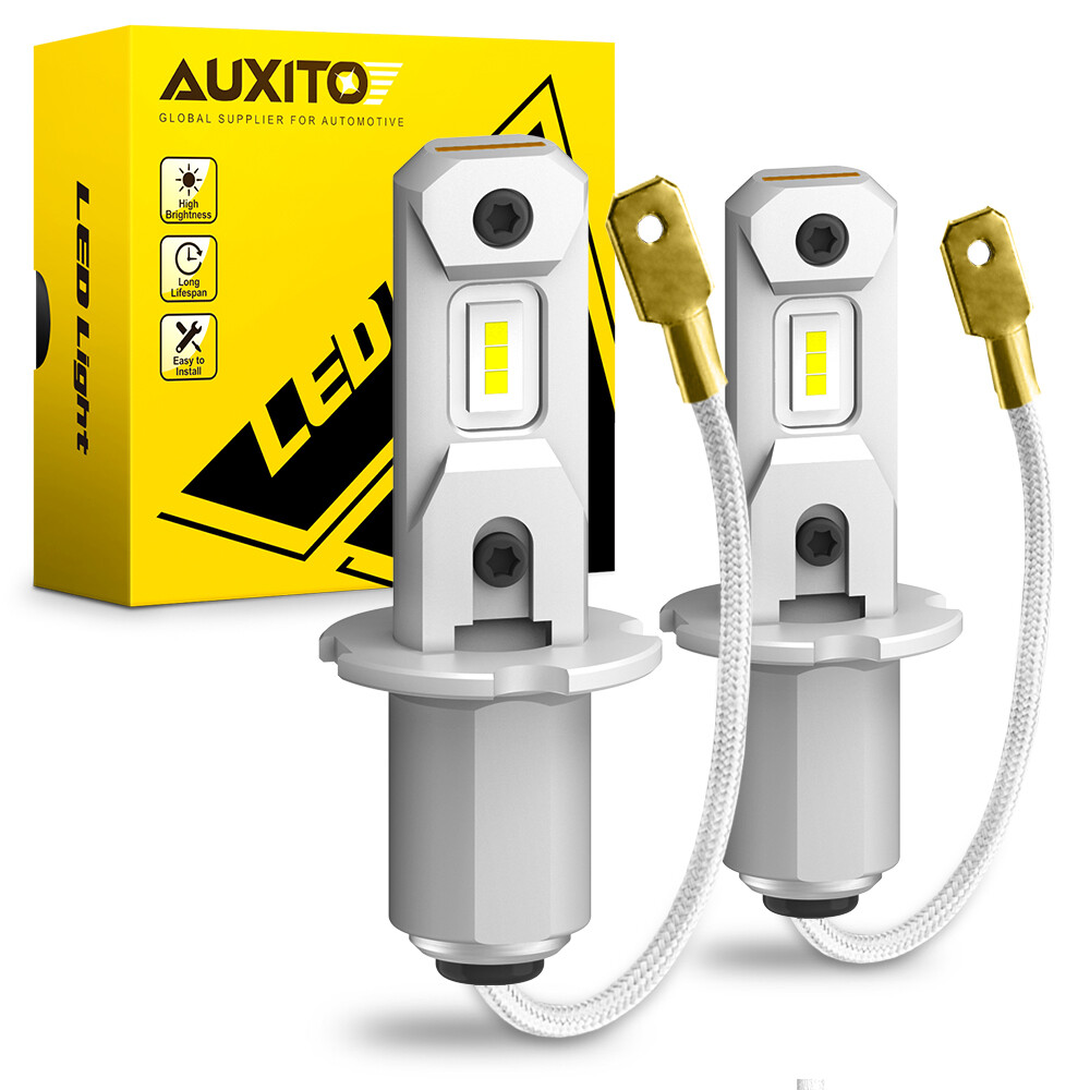 H3 LED Fog Light Bulb Conversion Kit Super Bright Canbus Super White High Power