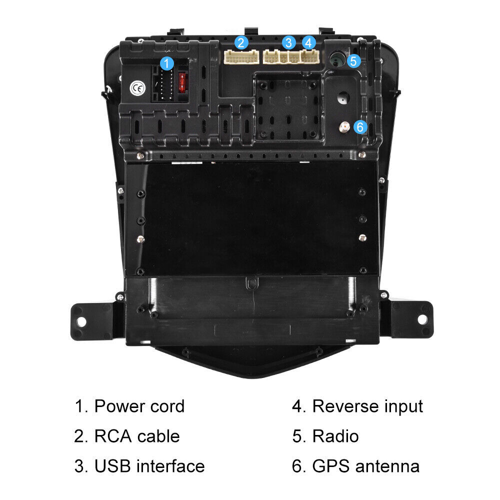 For Chevrolet Cruze 2009-2015 Android 15 Car Radio GPS Navi Wifi Carplay Stereo
