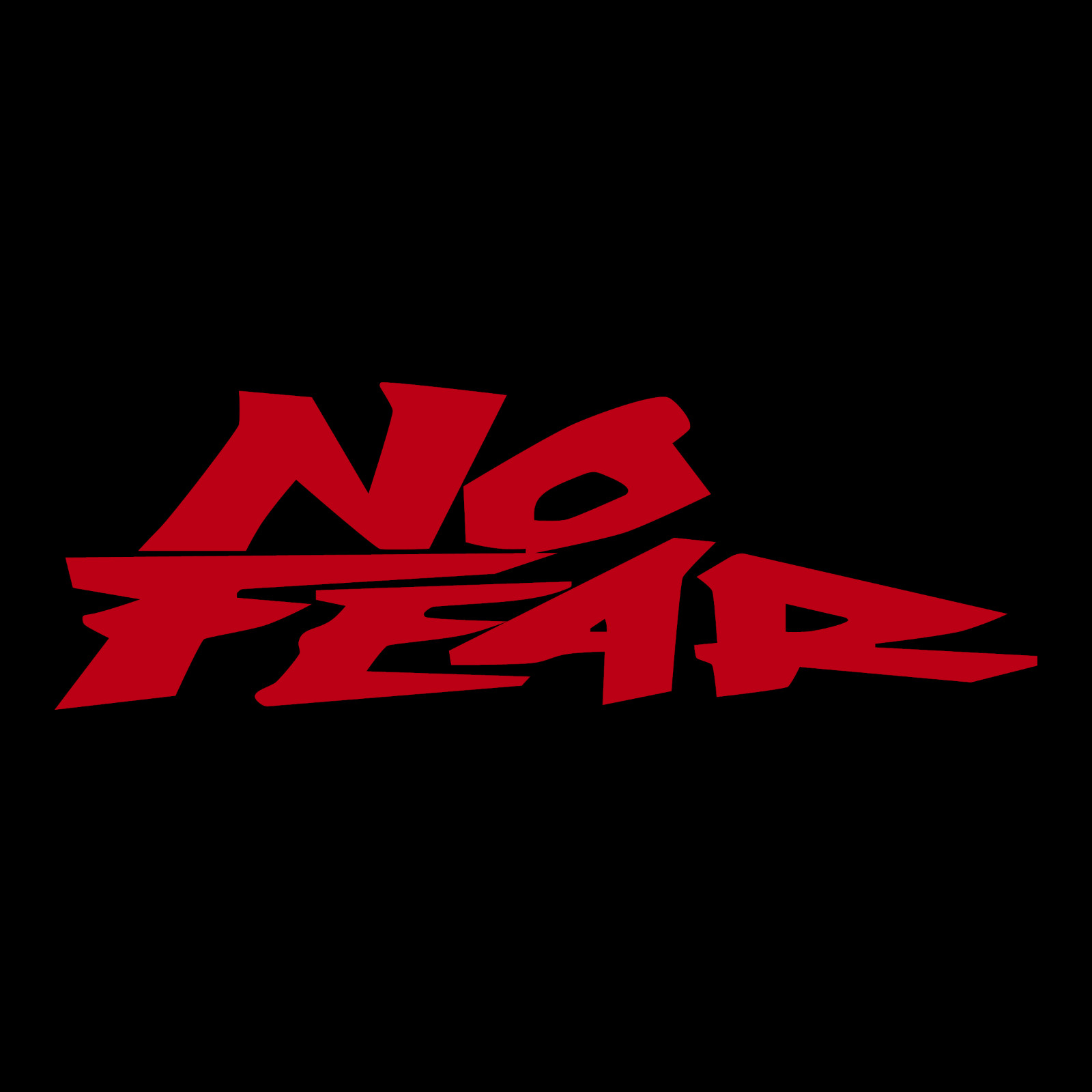 No Fear Logo Text Car Truck Window Wall Laptop Gift Vinyl Decal Sticker.