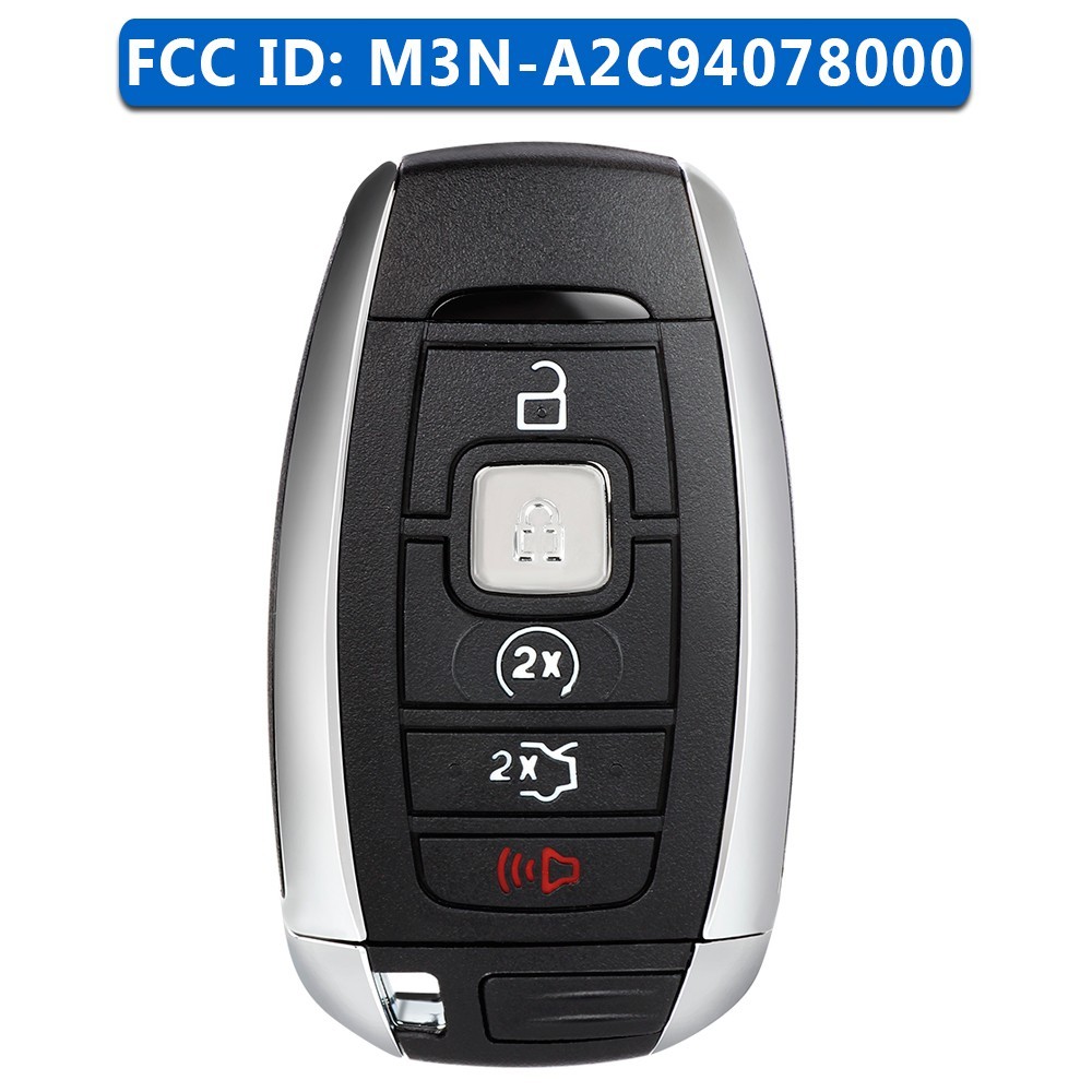 M3N-A2C94078000 for Lincoln Continental MKC MKZ Nautilus Smart Key Remote Fob 5B