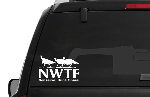 NWTF LOGO National Wild Turkey Federation Pro 2nd Hunting NRA Decal / Sticker