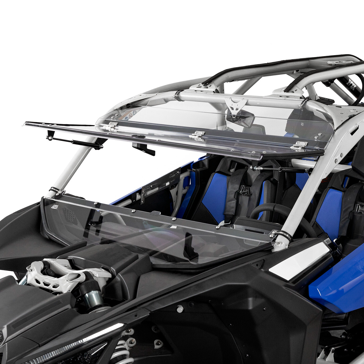 Front Flip Windshield Scratch Resistant For Can-Am Maverick X3 max turbo 2017-25
