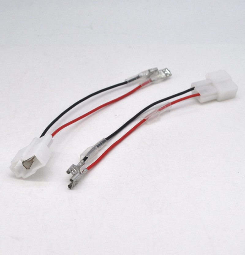 2x Door SPEAKER ADAPTER CABLEs LEAD For BMW MINI Cooper S R50/52/53 first Gen