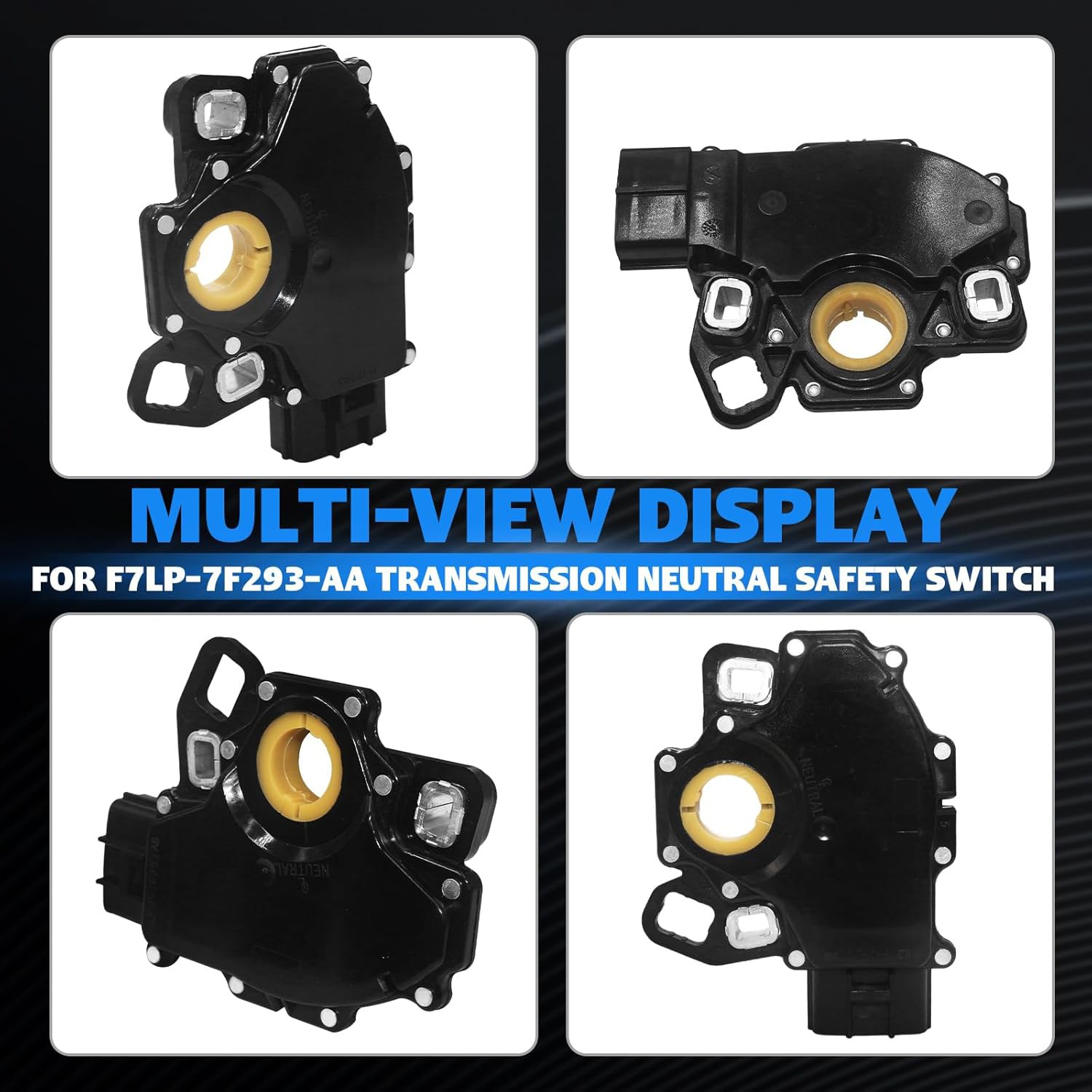 Transmission Range Sensor Fit Ford F150 F250 SW5713 Lincoln Mazda F7LP-7F293-AA