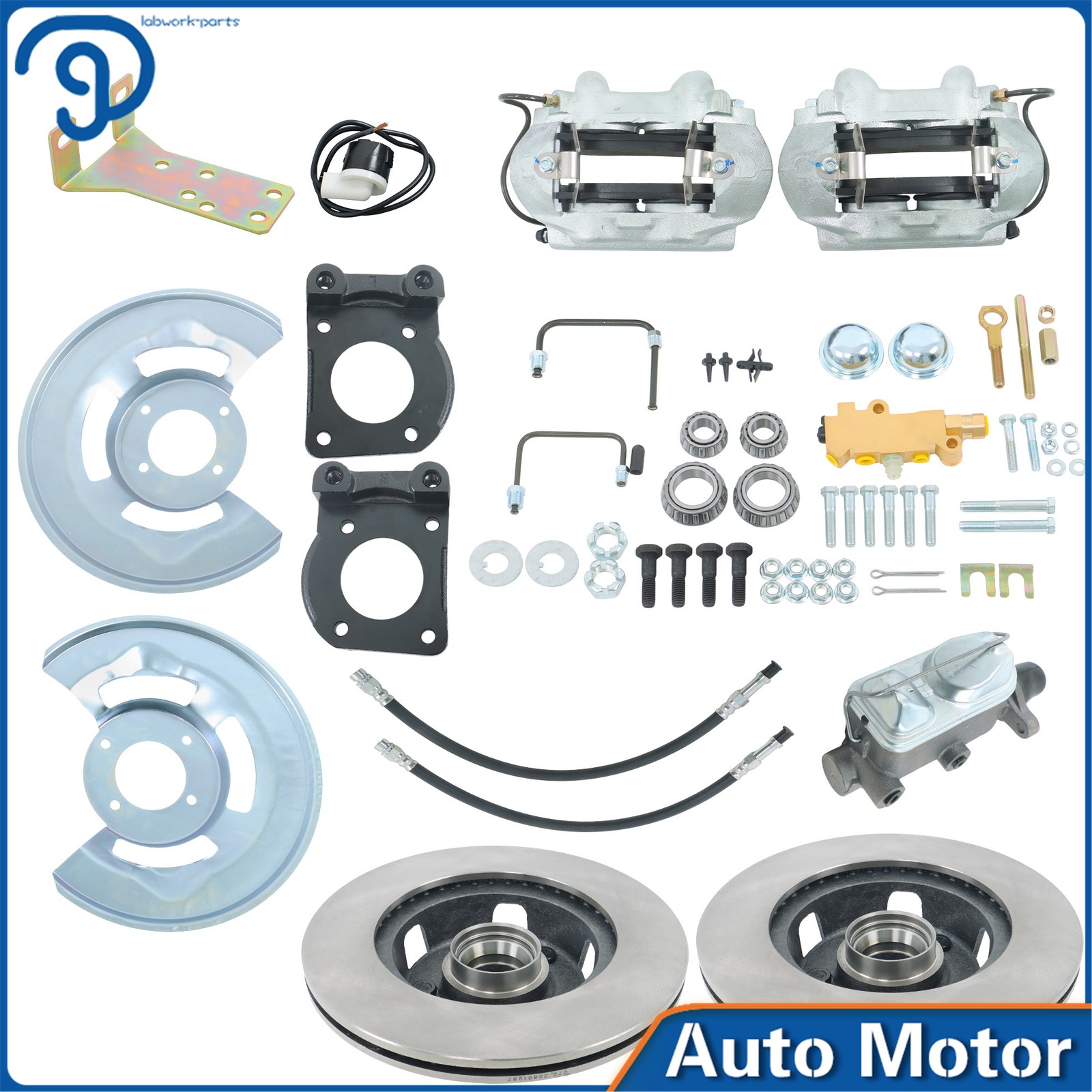 Front Disc Brake Conversion Kit W/11″ Rotors For Ford Mustang Falcon 1964-1973