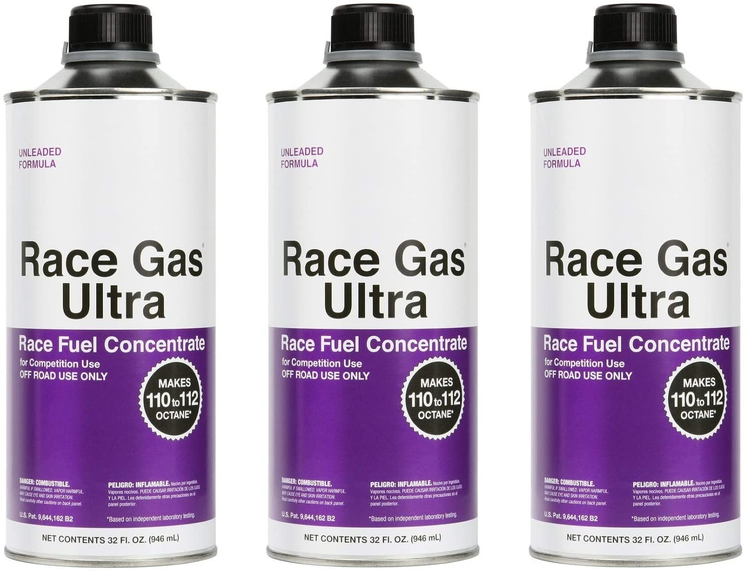Racegas 200032 Case of 3 Cans of Competition Ultra Race Concentrate 32 oz