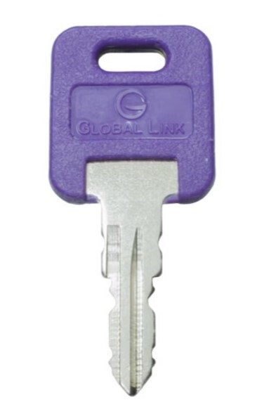 Global Link ONE PURPLE Replacement RV Lock Key SELECT YOUR KEY CODE G301 – G391