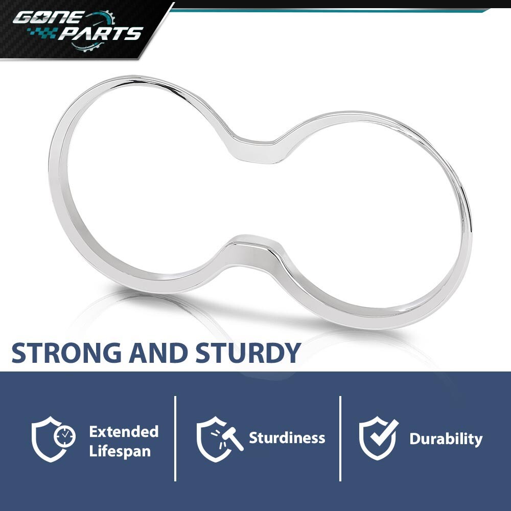 Center Console Cup Holder Bezel Trim Fit For 11-21 Jeep Grand Cherokee