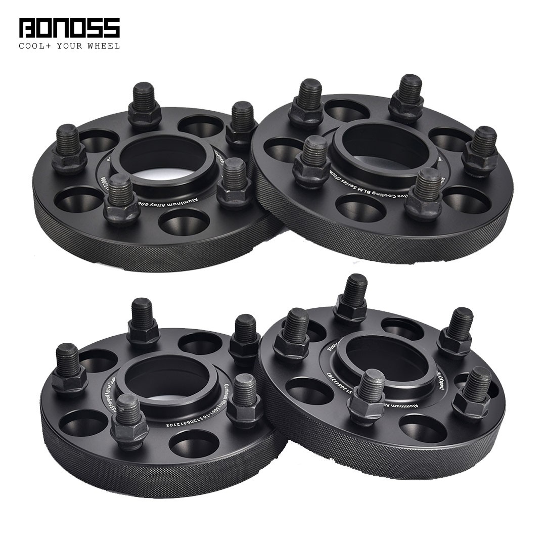 BONOSS 4Pc 20mm+25mm Wheel Spacers 5×120 Hubcentric for Lexus LC500 2017-2023