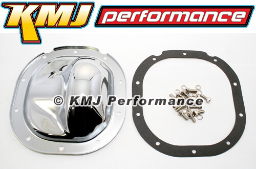 Ford 8.8″ Ring Gear Rear Differential Cover 10 Bolt Steel Chrome Mercury Mazda