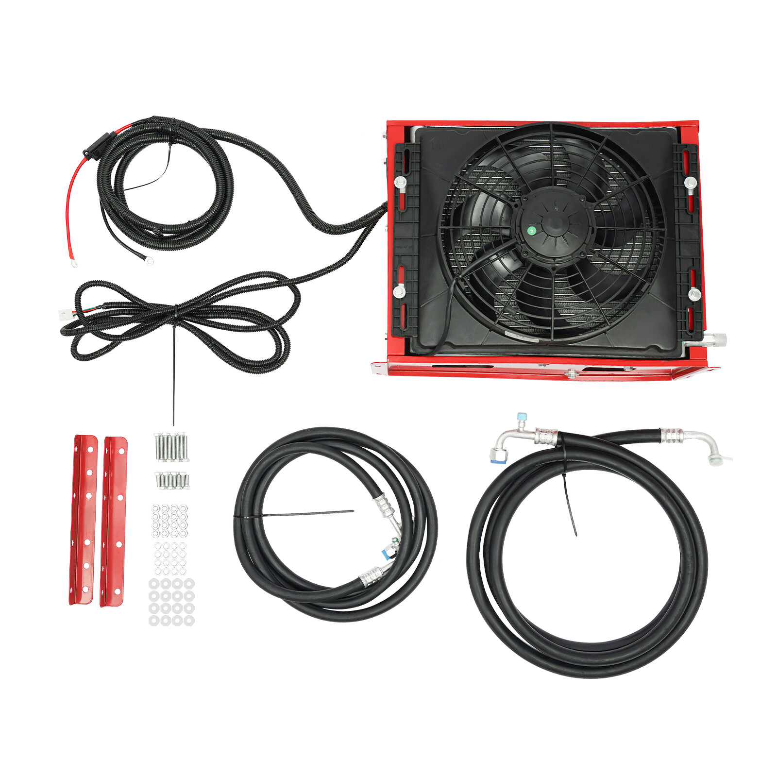 12V 11000 BTU Mini Split RV Truck Air Conditioner AC Unit Fit Semi Truck Caravan