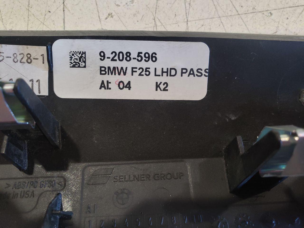 2011 BMW X3 – Interior Trim Set – OEM 9208596, 9200956, 7242646, 9184124