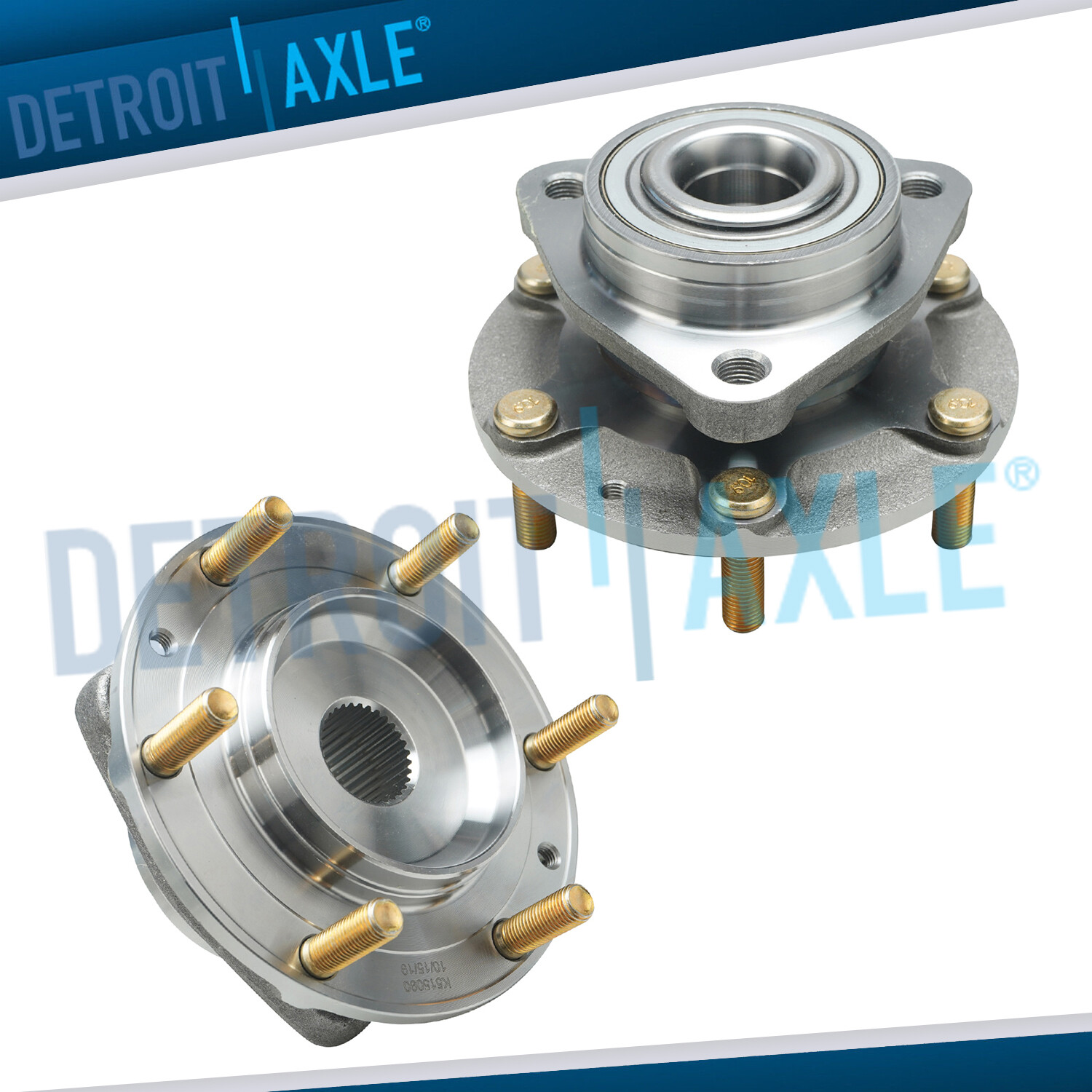 Front Wheel Hub and Bearings for 2006 2007 2008 2009 2010 2011 – 2014 Kia Sedona