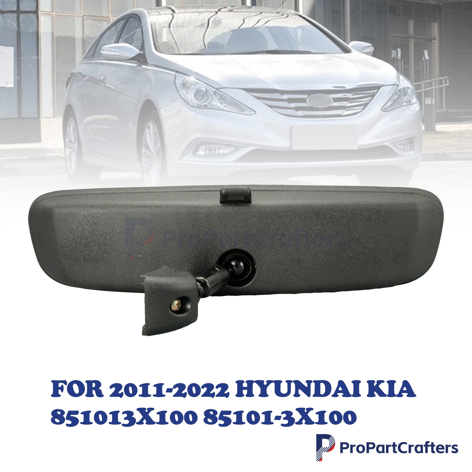 NEW For 2011-22 Hyundai Kia 851013X100 85101-3X100 Inside Rearview Center Mirror