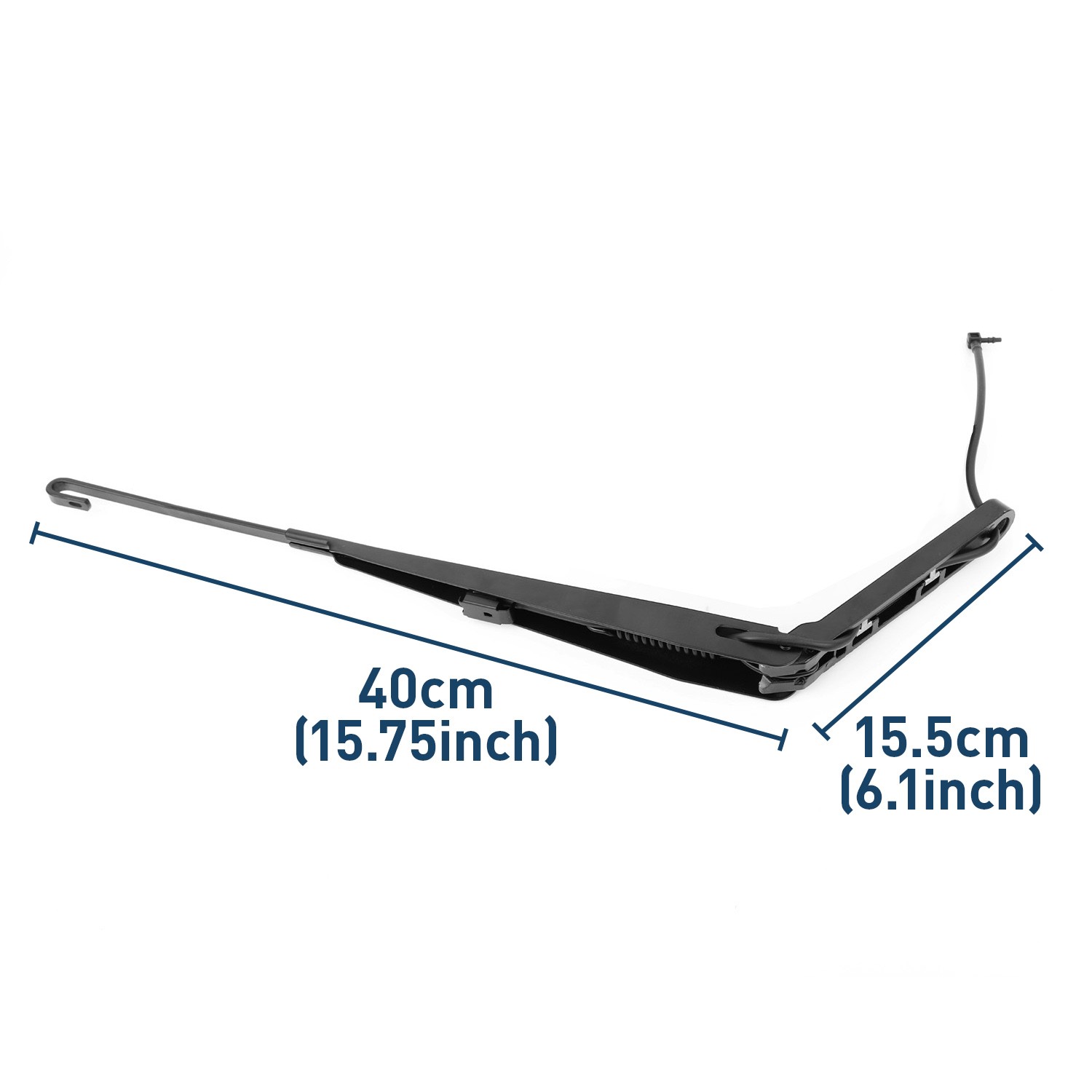 For Chevy Silverado 2500 HD 2003-2006 Windshield Wiper Arm Steel/Plastic/Rubber