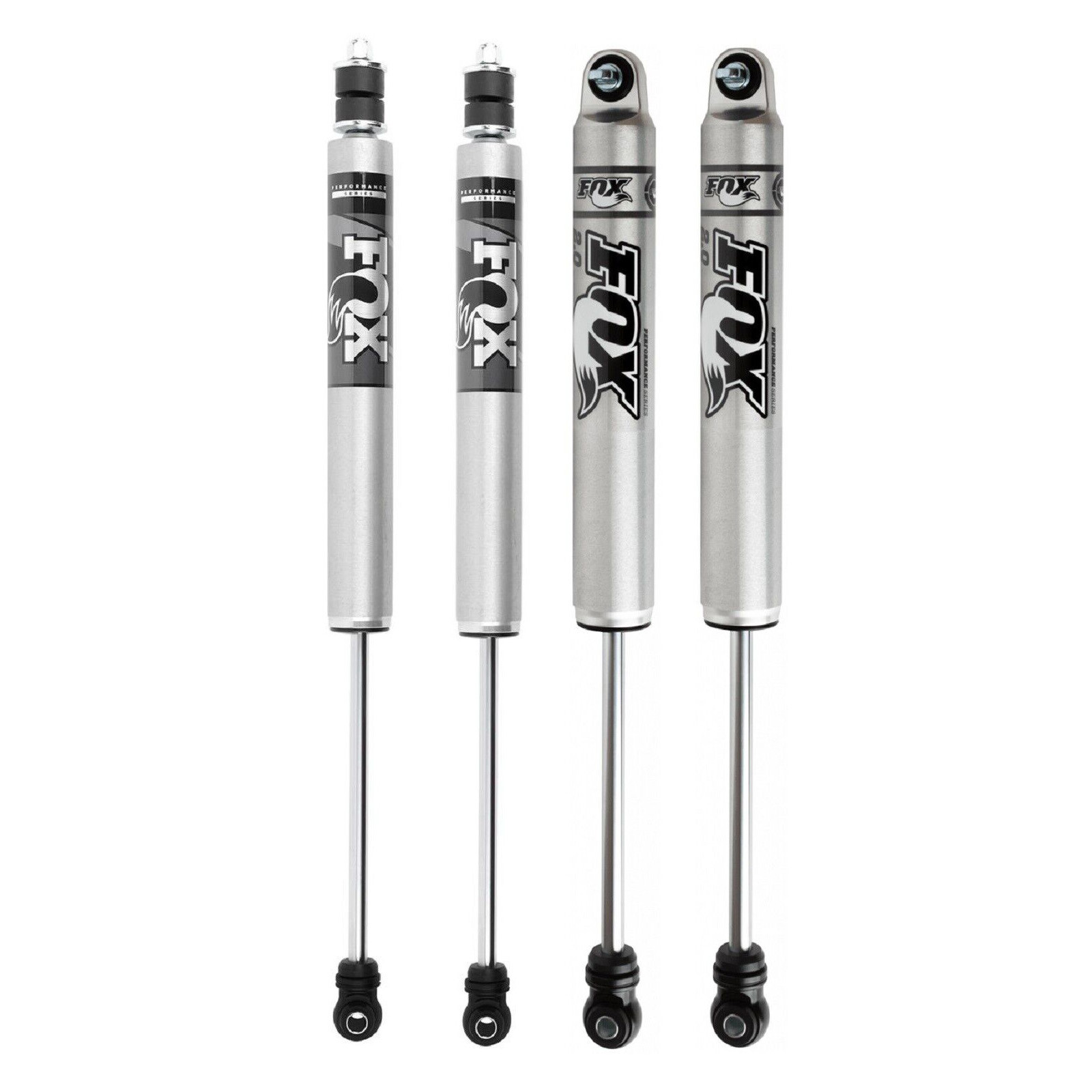 Fox Shox 2.0 IFP Front & Rear Shocks for Jeep Wrangler JK 1.5-3.5″ Lift Set of 4