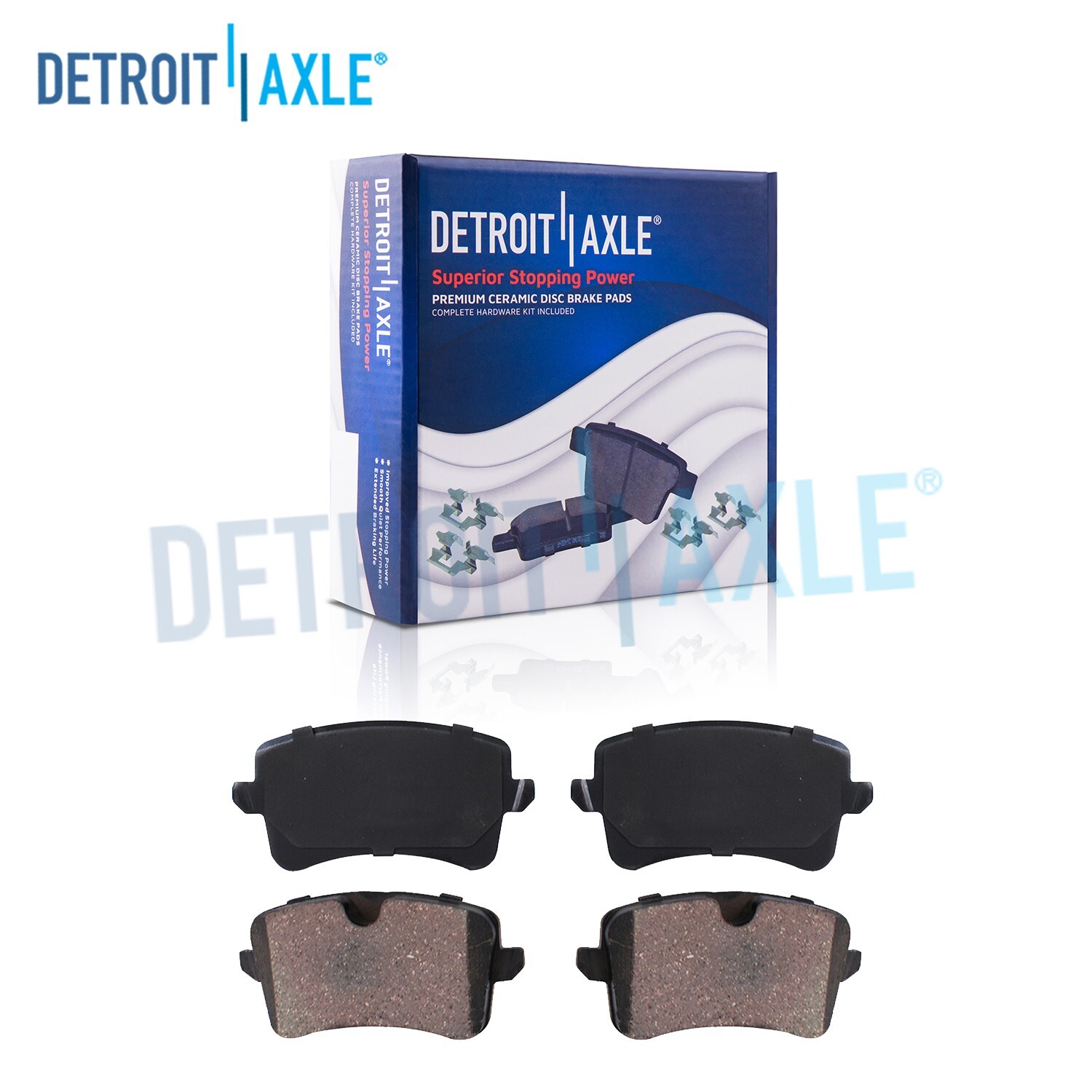 Rear Ceramic Brake Pads for Audi A6 A7 A8 Quattro RS5 RS7 S6 S7 S8 Porsche Macan