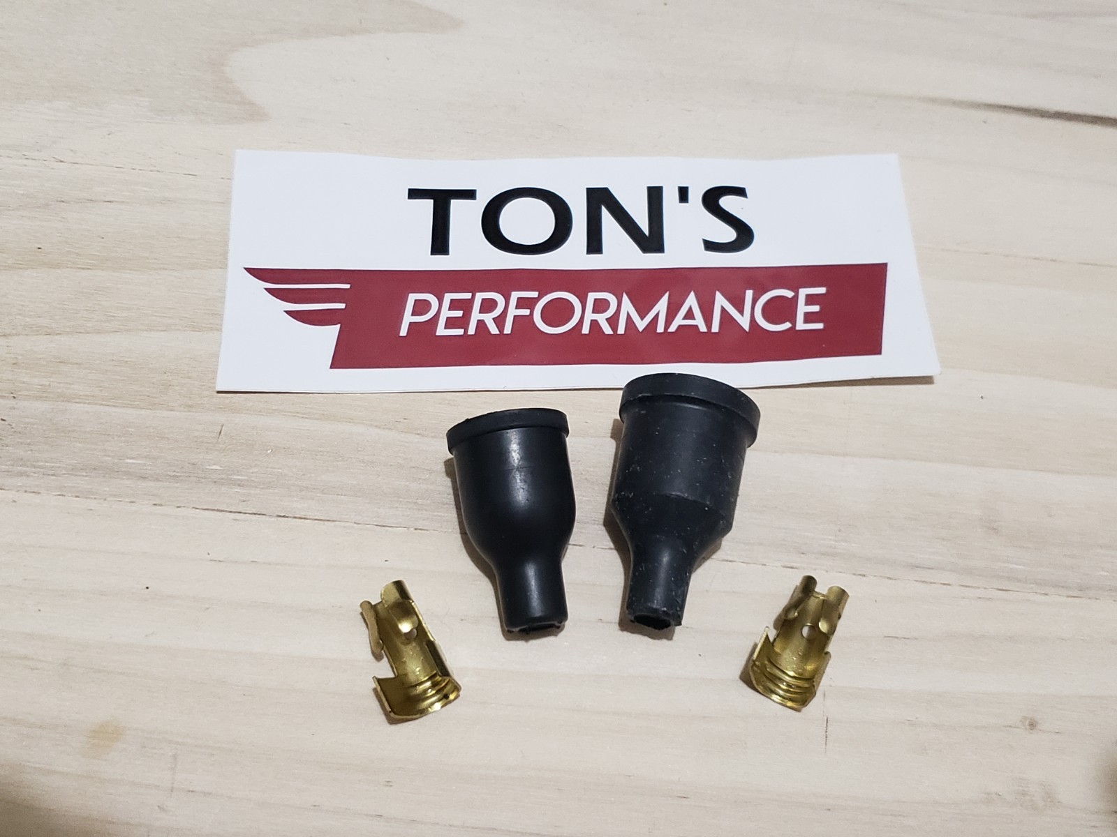7mm Ignition Spark Plug Coil Wire Socket style Boot Terminal Set Straight 180