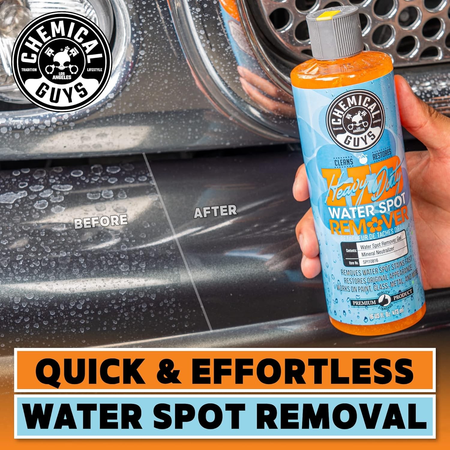 Chemical Guys – Heavy Duty Water Spot Remover (16 oz) (3 Pack)