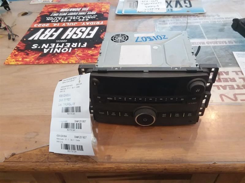 Audio Equipment Radio Opt US8 ID 15951994 Fits 06-08 HHR 1731241