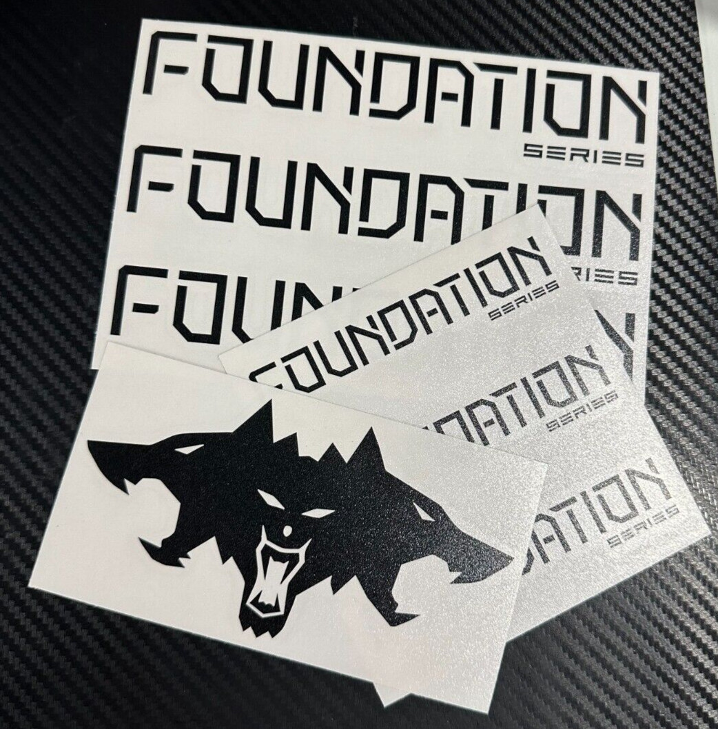 Foundation Series Tesla Cybertruck Fender Tailgate vinyl decal sticker Cerberus