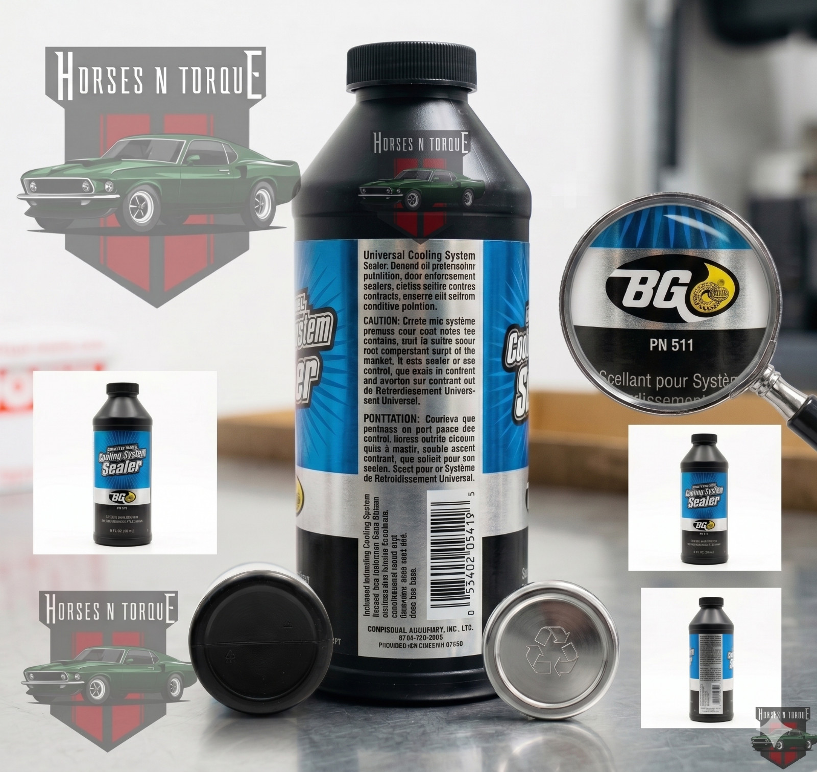 BG Universal Cooling System Sealer 12 oz.