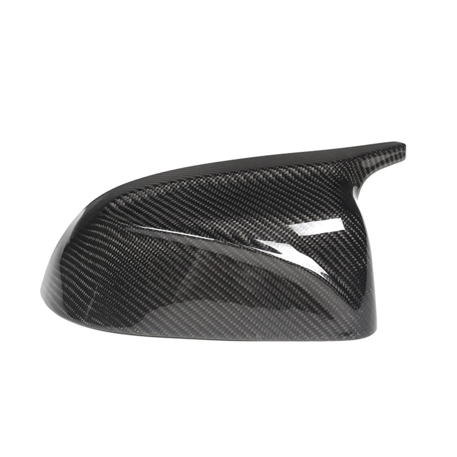 M Look Gloss Black Side Mirror Cover Caps For BMW X5 F15 X4 F26 X3 F25 2014-2018