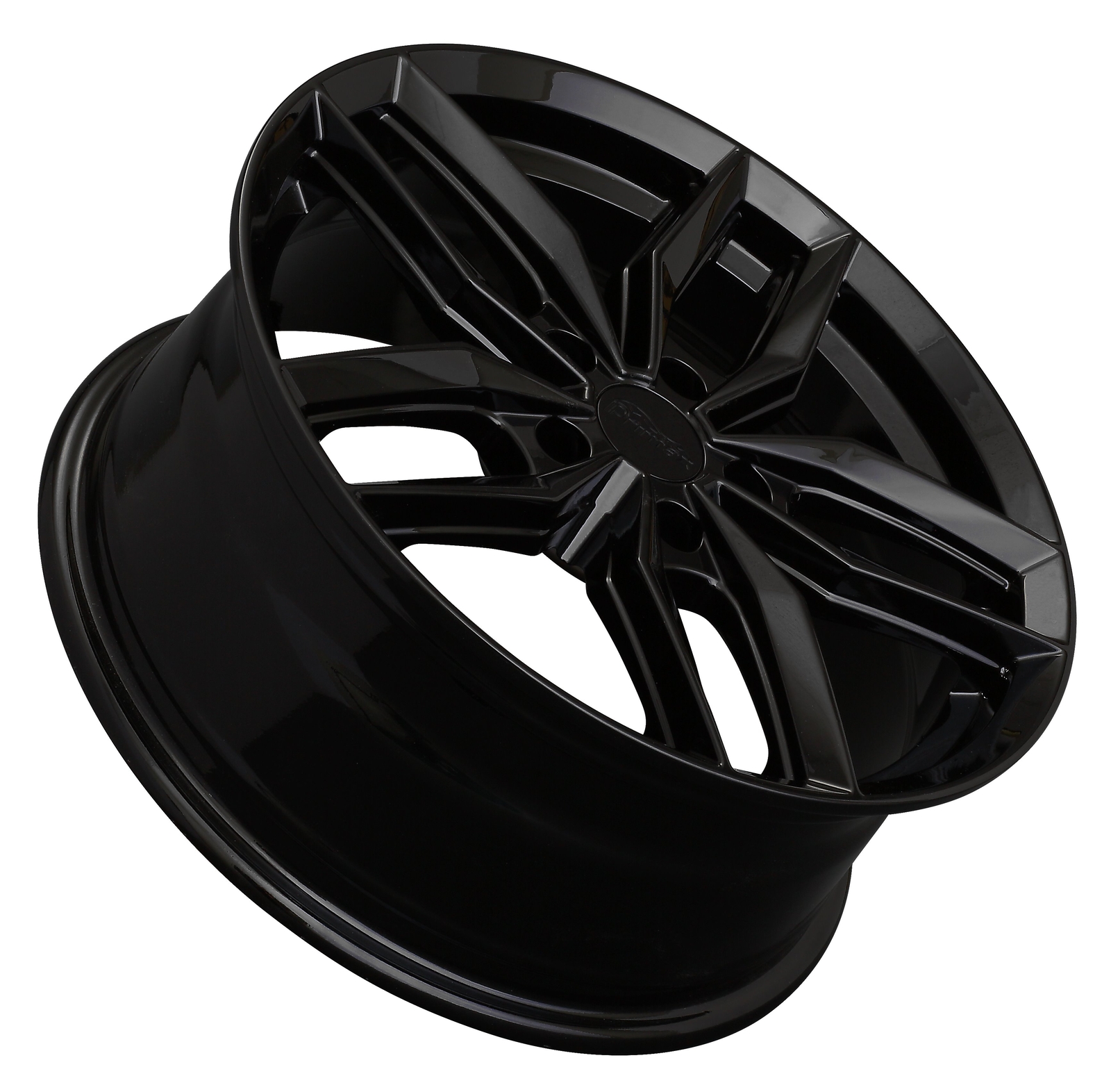 (1) 15×6.5 +38 XXR 776 5×114.3 Black Wheel