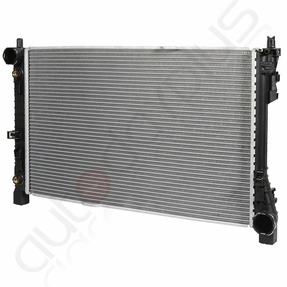 Aluminum Radiator For 06-07 Mercedes-Benz C280 with 2pcs 8-10mm 27-51mm Clamps