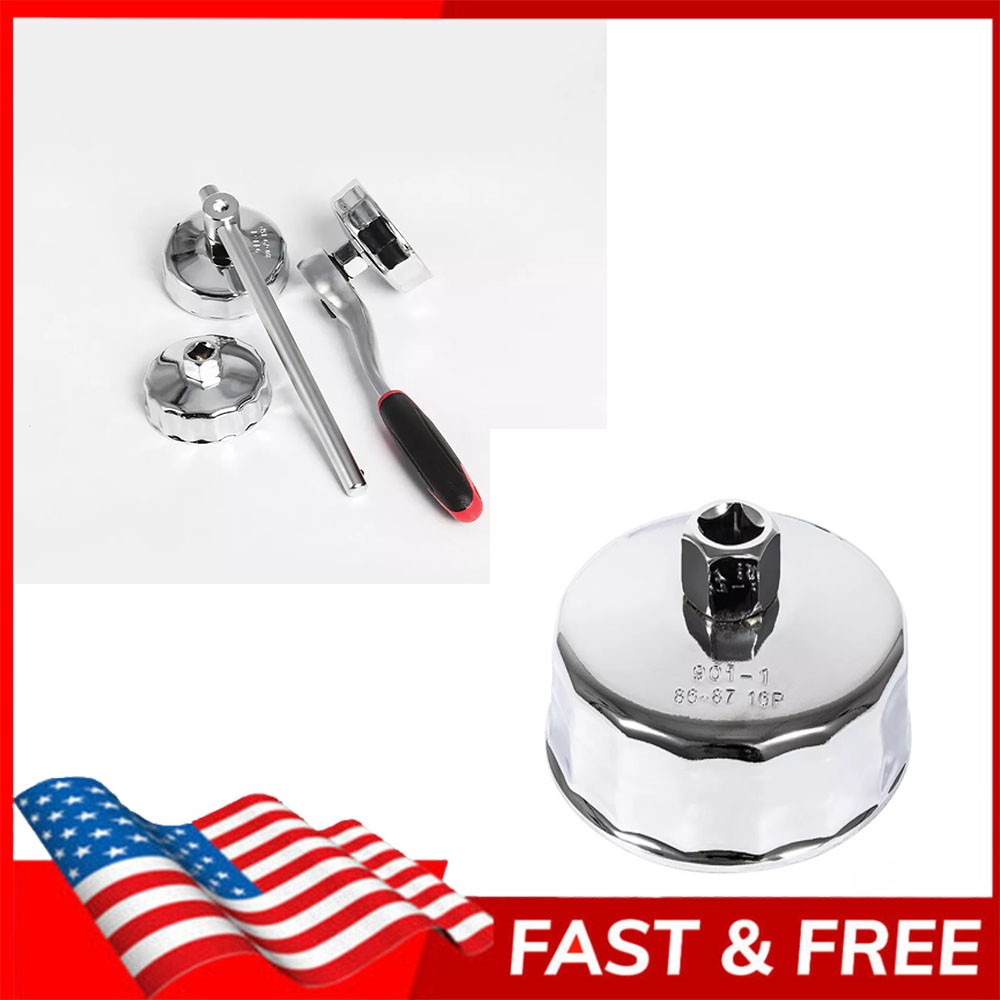 Oil Filter Wrench Housing Caps for BMW 86mm 16 flute Cartridge Style 2006-2020