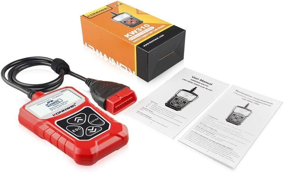 KONNWEI KW310 OBD2 Scanner Car Diagnostic Tool Code Reader Check Engine Fault