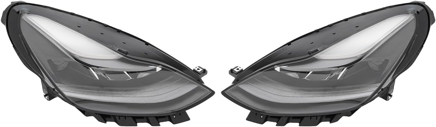Matrix Front Left & Right Side Headlights For 2021-2023 Tesla Model 3 / Y NEW