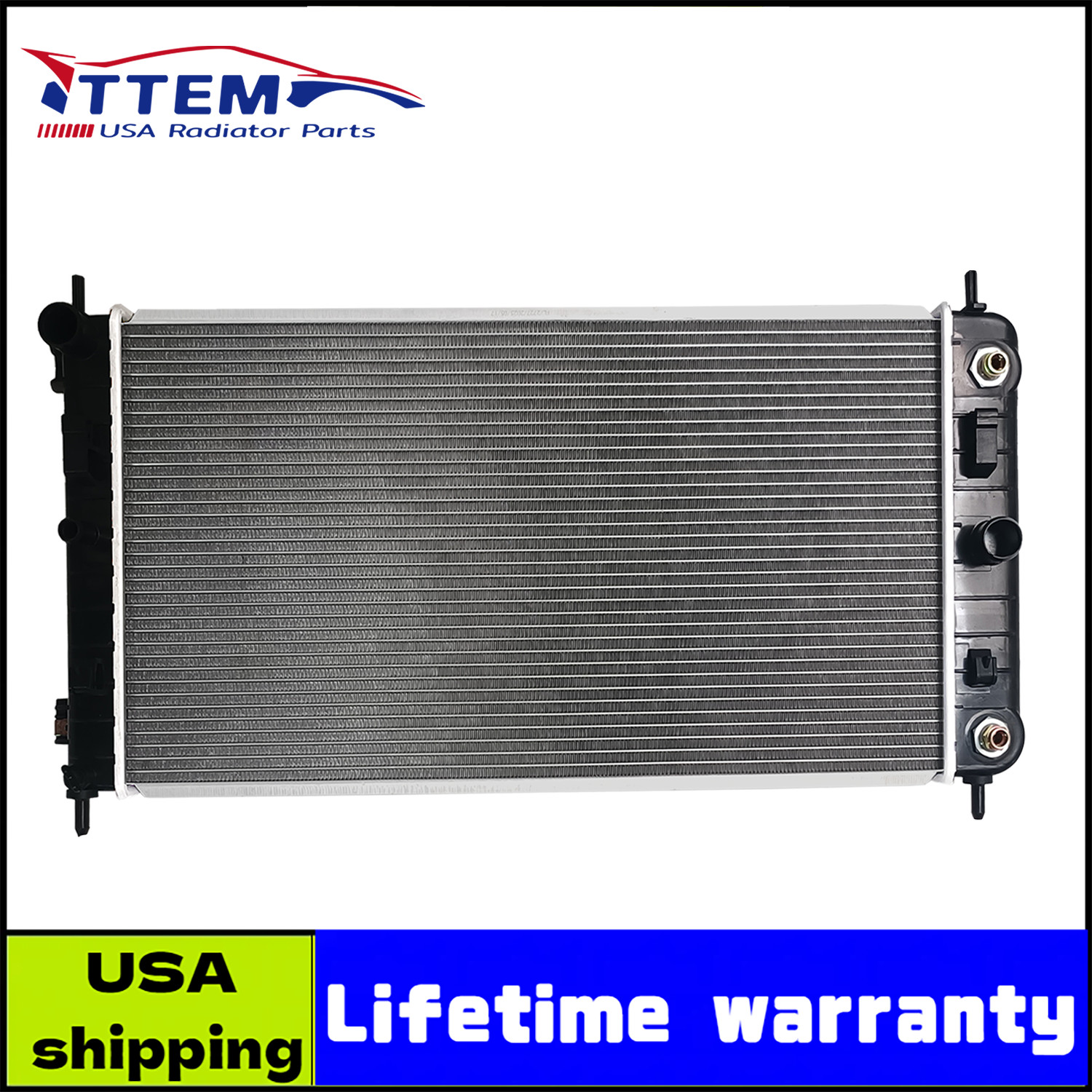 2727 Radiator For Chevrolet Malibu Pontiac G6 Saturn Aura V6 3.5 3.9L Aluminum