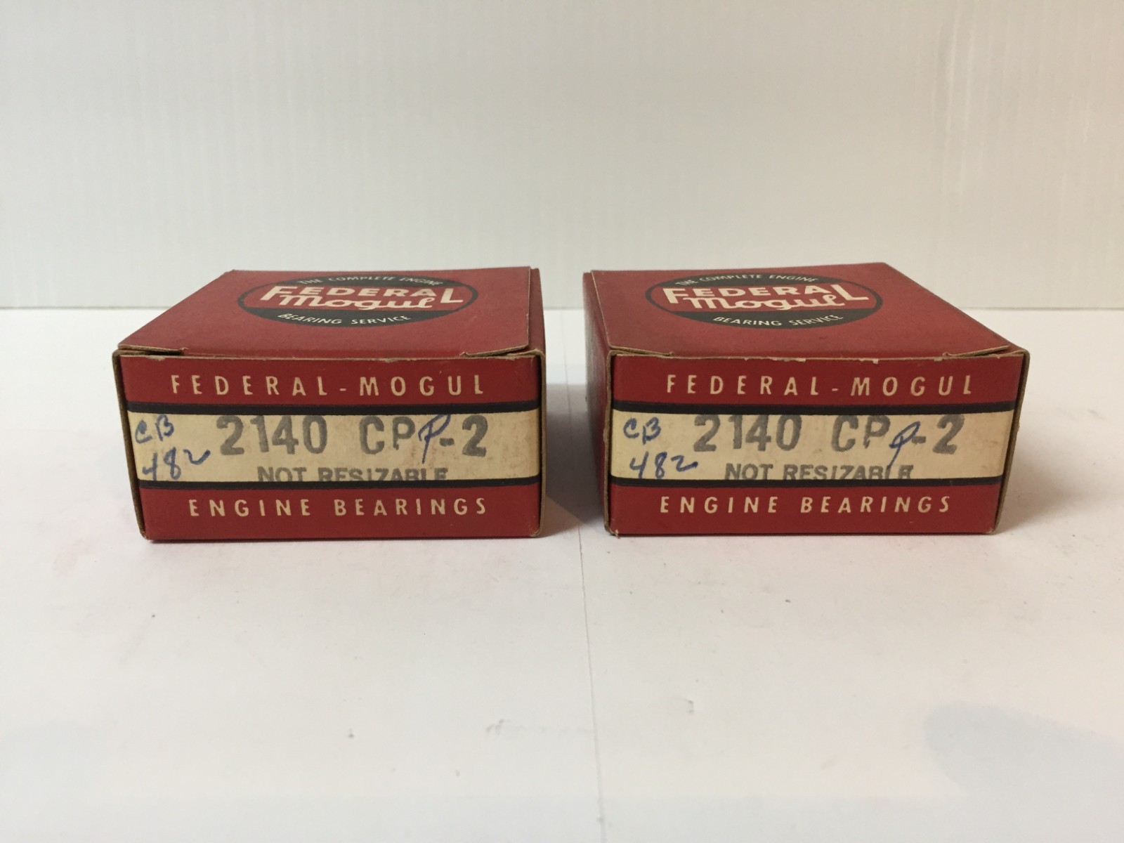 Vintage Federal Mogul Engine Bearing Set of 2 – 2140 CP-2 – New Old Stock NOS