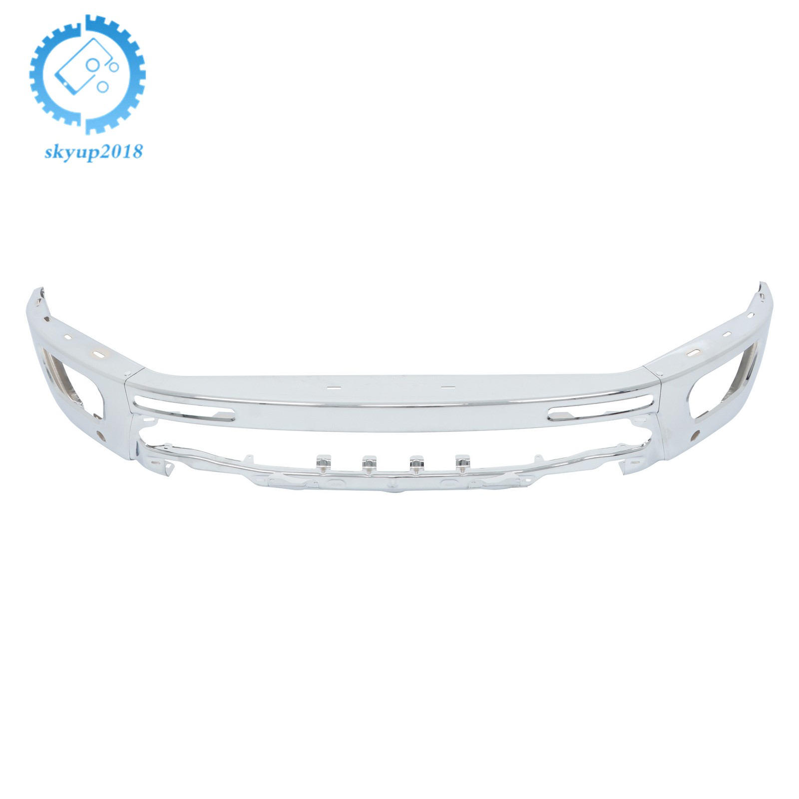Split-type Metal Steel Front Bumper Face Bar Chrome For Ford Ranger 2019-2023