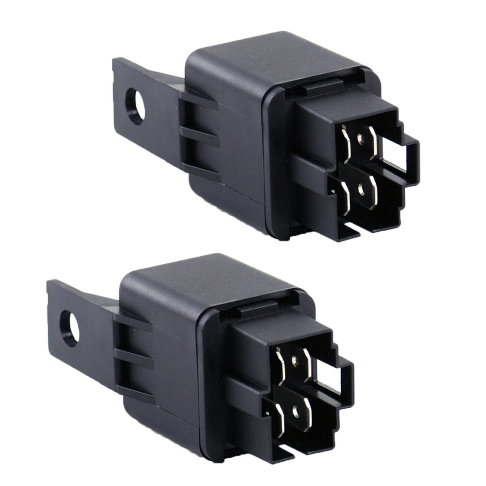 12V 40A DC Relay 4-Pin For Automotive Fog Driving Light Wire Harness Heavy Duty