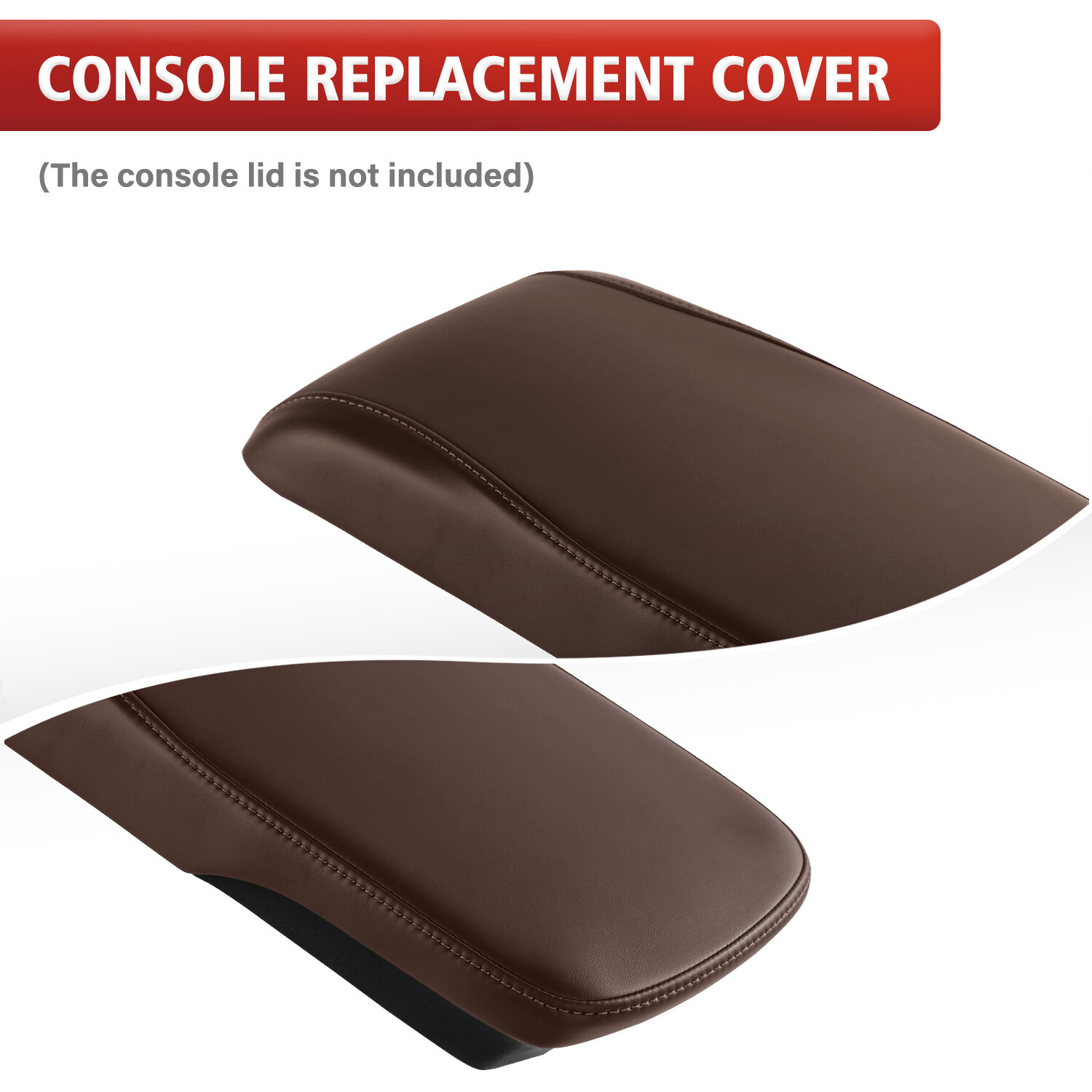 Center Console Lid Armrest & Door Panel Cover Brown For Toyota Avalon 2013-2018