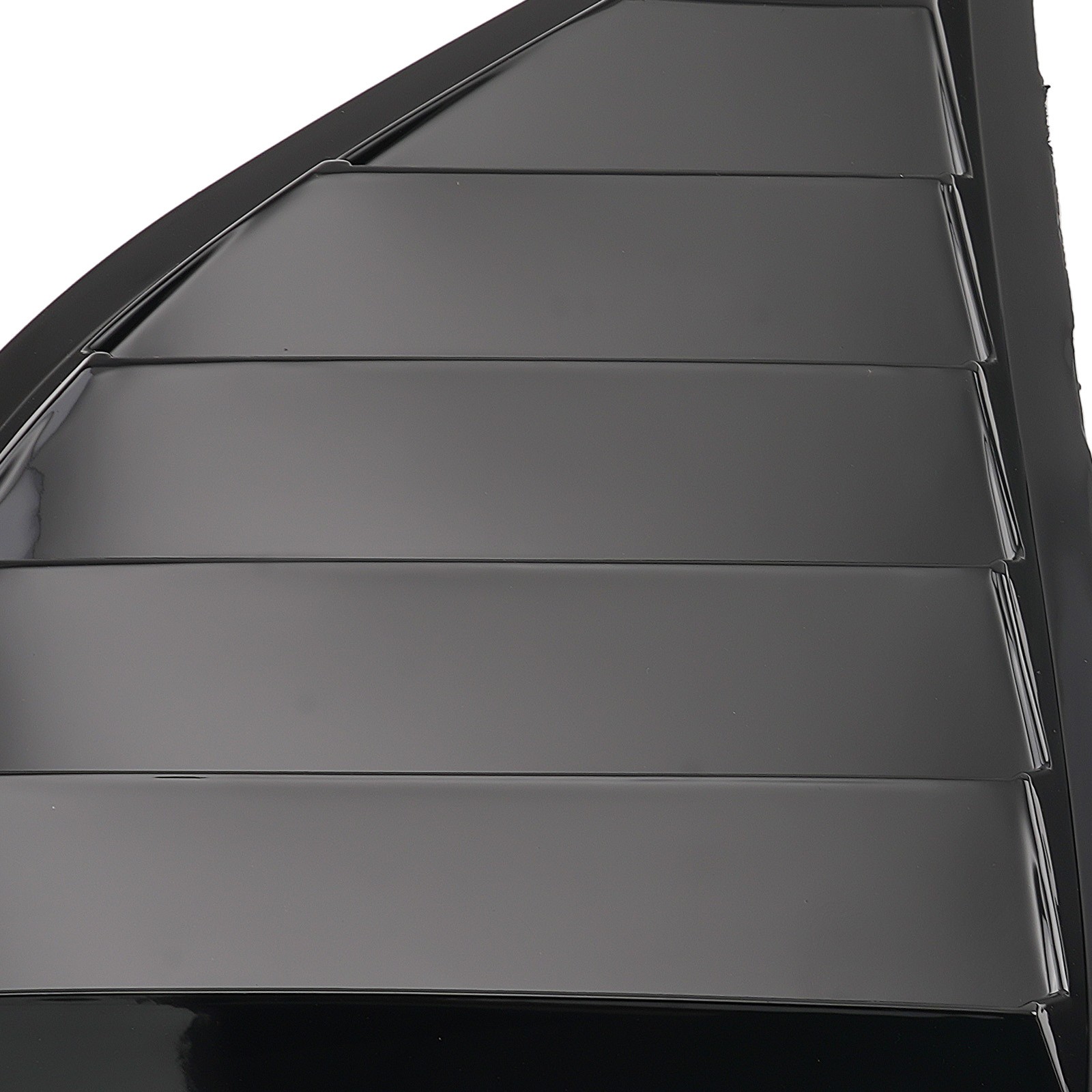Side Window Louvers for Dodge Challenger 08-22 Gloss Black ABS Weather Proof