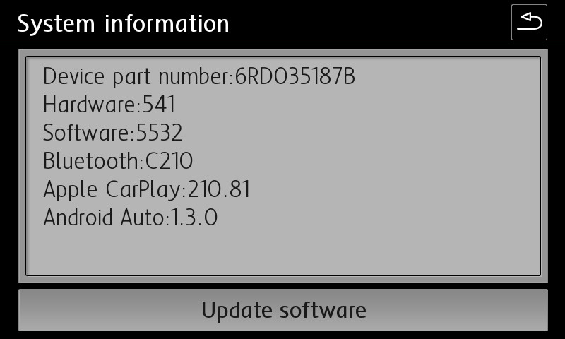 Genuine not fake Noname 187B AndroidAuto RCD330 Plus RCD340G CarPlay Jetta Golf