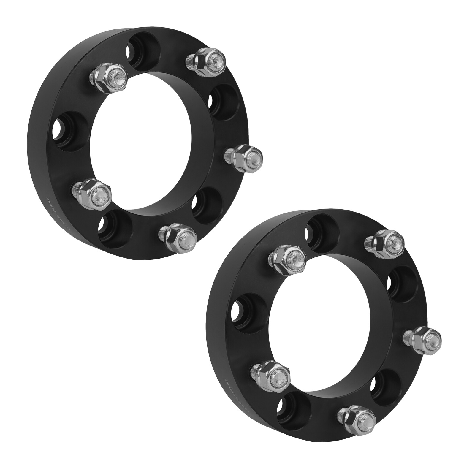 2x Wheel Spacers 108mm 5×5.5 to 5×5.5 | 1.5″ | 1/2″x20 Studs For Ford Dodge