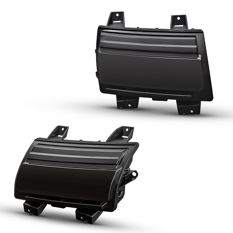Sequential Smoked LED Turn Signal Lights For Jeep Wrangler JL 2018-2023