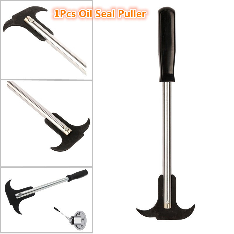 Oil Seal Puller Hand Tool 12″ Remover Oil Grease Seals 2 Size Tips Auto Tool A++