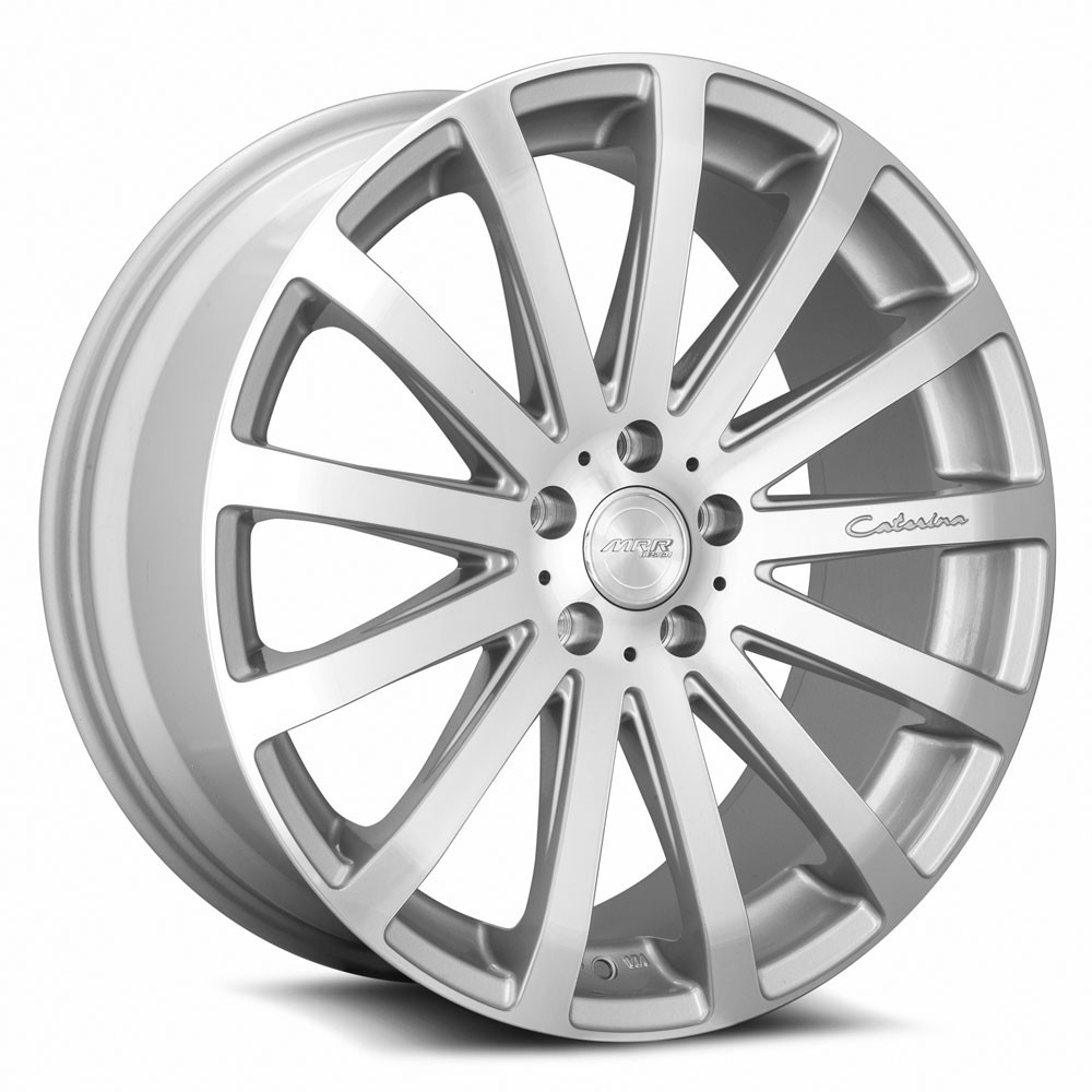 MRR Wheels Rim HR9 19×8.5 5×120 ET20 72.6CB Silver Machine Face